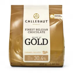 Callebaut Gold Chocolate; White Chocolate with Caramel